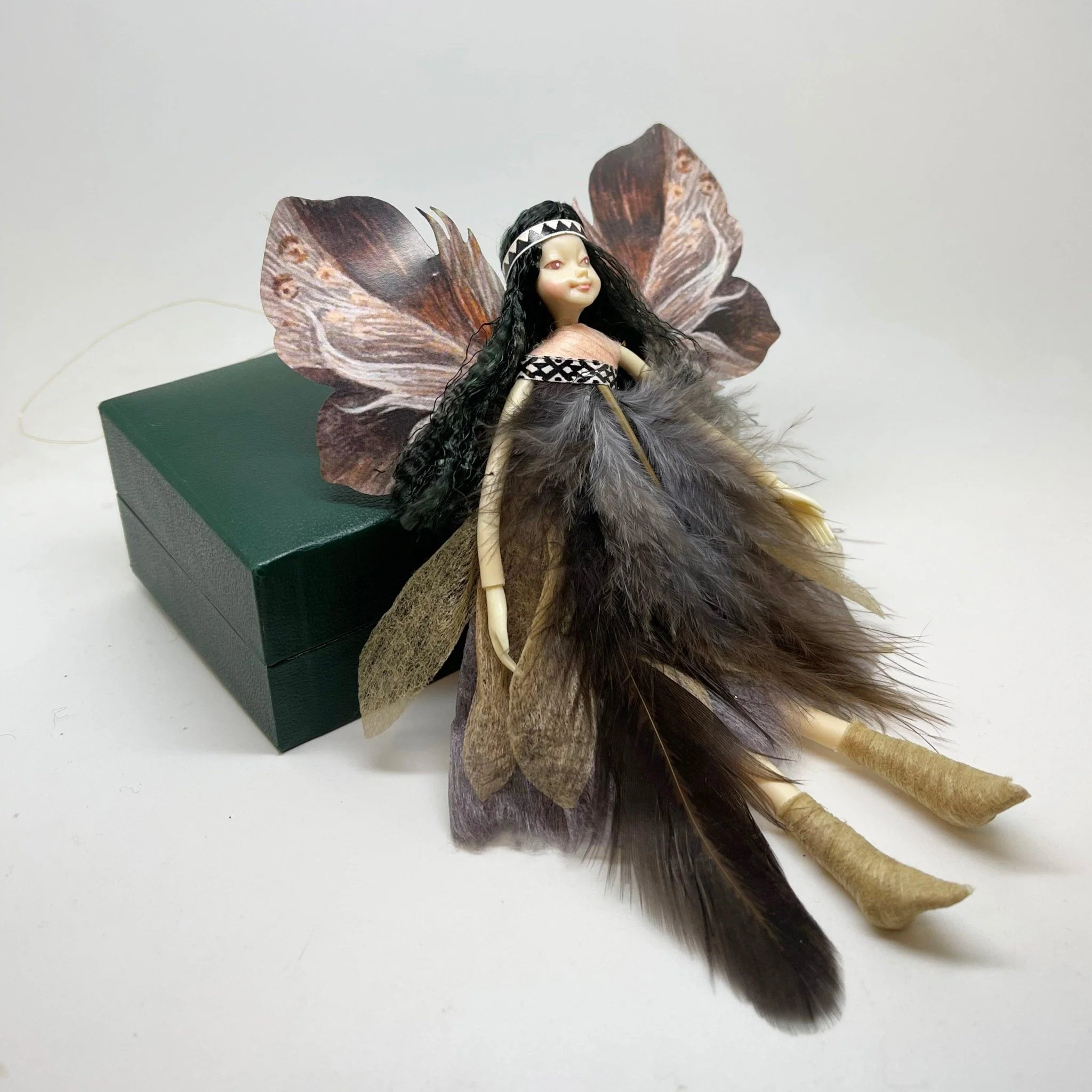 2023 NZ Maori Korowai Fairy Doll - Image 3