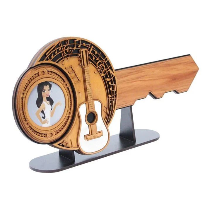 21st Birthday Key for Guitar Playing Musician - Image 2