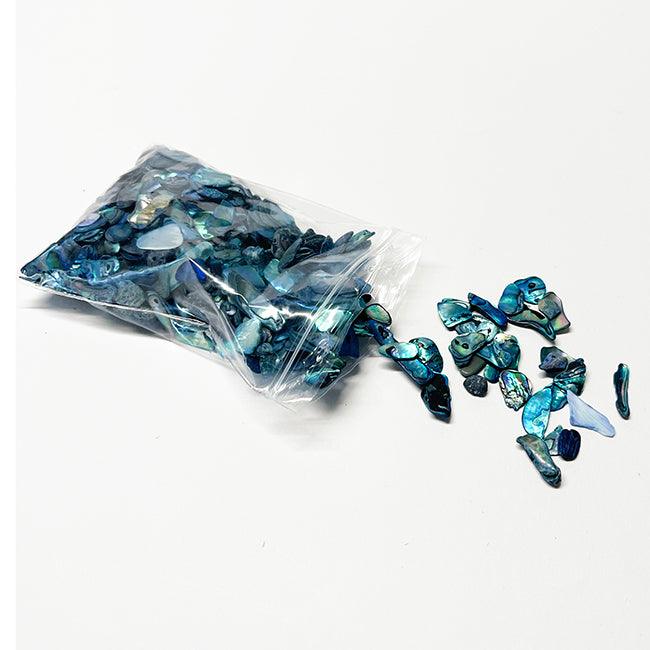 60g Pack of Small Tumbled Paua Pieces - Image 2