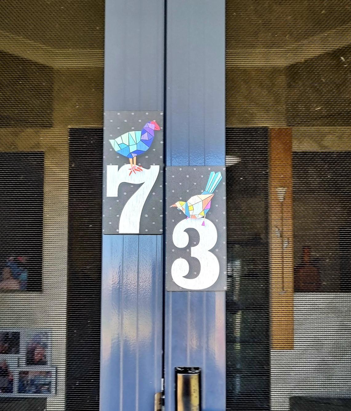 Aluminium NZ Takahe House Number 7 - Image 2