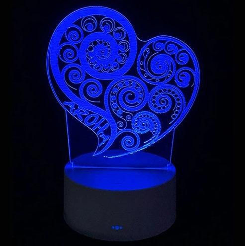 Aroha Love LED Night or Mood Light - Image 3