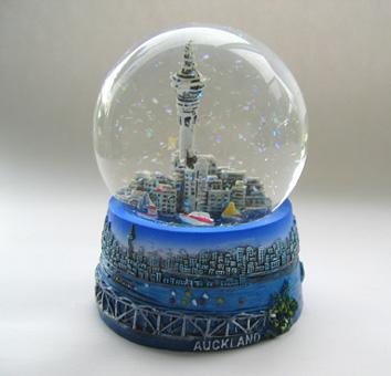 Auckland New Zealand Sky Tower Snow Globe - Image 2
