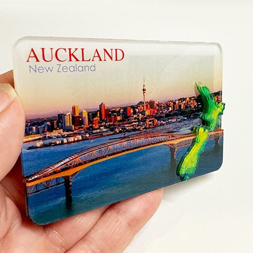 Auckland NZ 3-D Fridge Magnet - Image 2