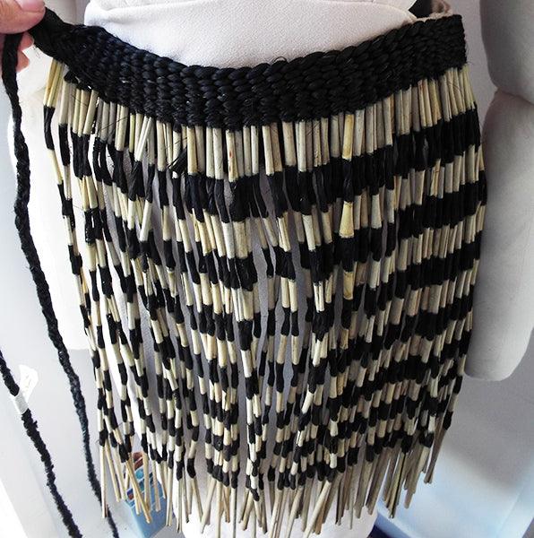 Authentic Maori Flax Piupiu Skirt - Image 3