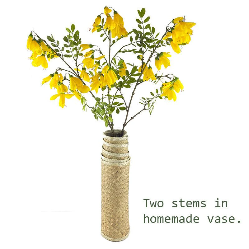 Beautiful NZ Kowhai Artificial Flower Branch - Image 2
