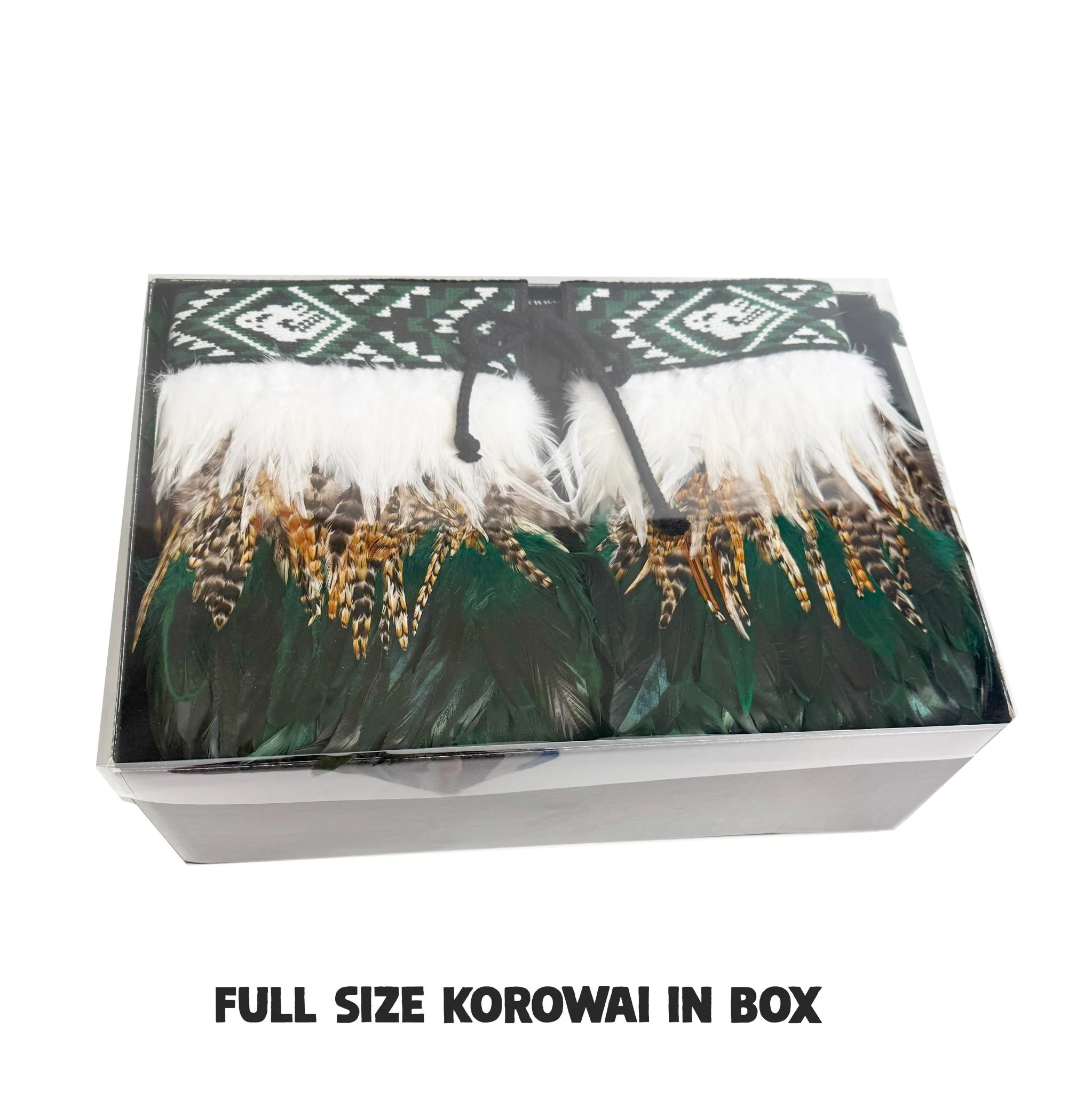 Beautiful Ngapuhi Black White Red Korowai - Image 6
