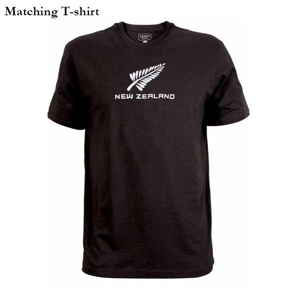 Black Twill NZ Silver Fern Cap - Image 3