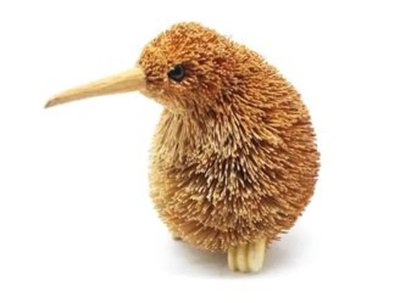 Brush Hanging Kiwi Bird Xmas Ornament - Image 5