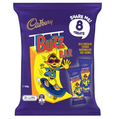 Cadbury Buzz Bars - Pack of 8