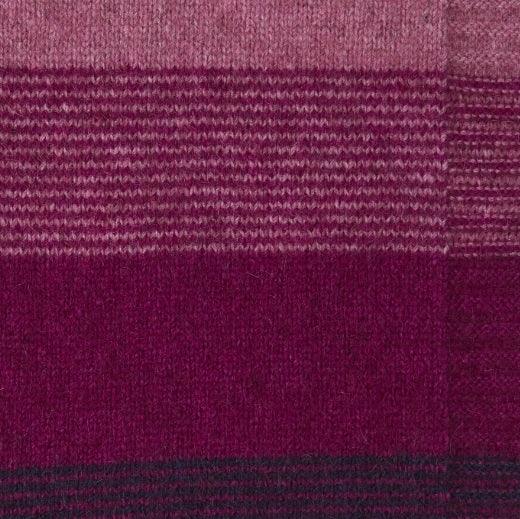 Cosy Colourful Merino Possum Silk Ombre Poncho - Image 10