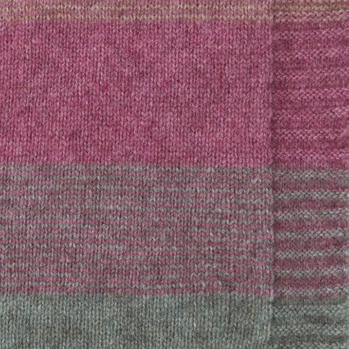 Cosy Colourful Merino Possum Silk Ombre Poncho - Image 13