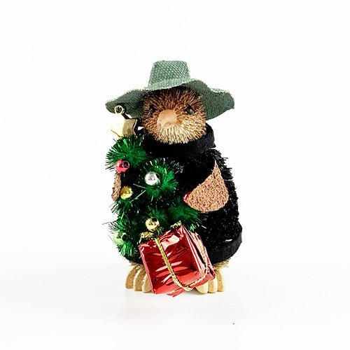 Cute NZ Brush Kiwi Christmas Tree Farmer Ornament - Image 3