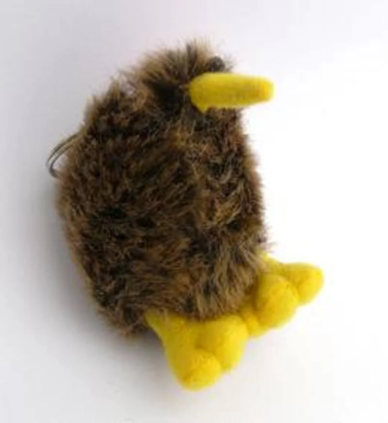 Cute Plush Kiwi Keyring - Image 3