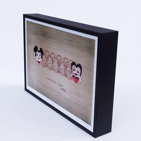 Dick Frizzell From Mickey to Tiki Tu Meke NZ Art Print - Image 5