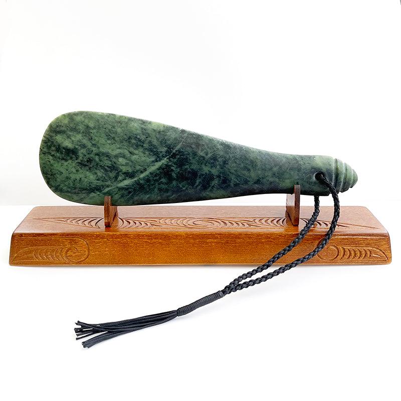 Full Size Authentic Ngai Tahu Pounamu Greenstone Mere - Image 6