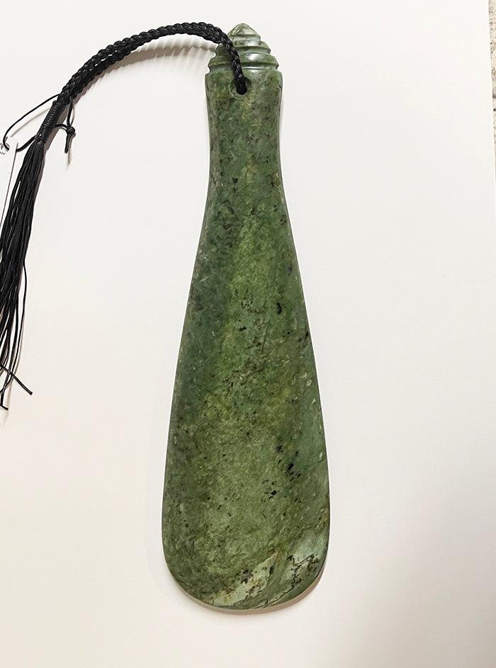Full Size Authentic Ngai Tahu Pounamu Greenstone Mere - Image 8