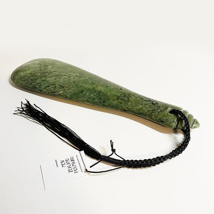 Full Size Authentic Ngai Tahu Pounamu Greenstone Mere - Image 9