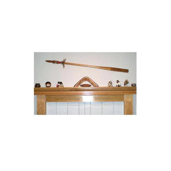 Full Size Maori Taiaha with Carved Shaft and Head - Image 8