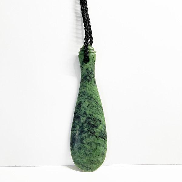 Genuine Ngai Tahu Pounamu 20cm Mere - Image 3