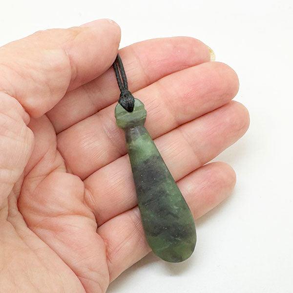 Genuine Ngai Tahu Pounamu Greenstone Mere Necklace - Image 2