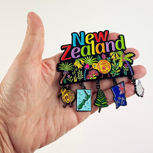 Gorgeous New Zealand Charms Fridge Magnet - Image 2