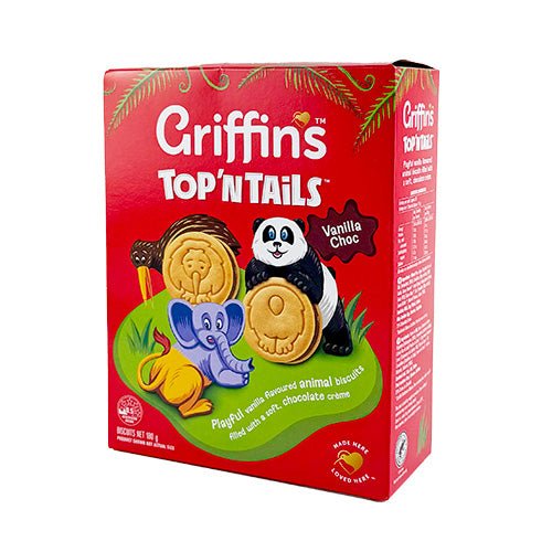 Griffins Top N Tails Fun Animal Biscuits Including Kiwi - Image 2
