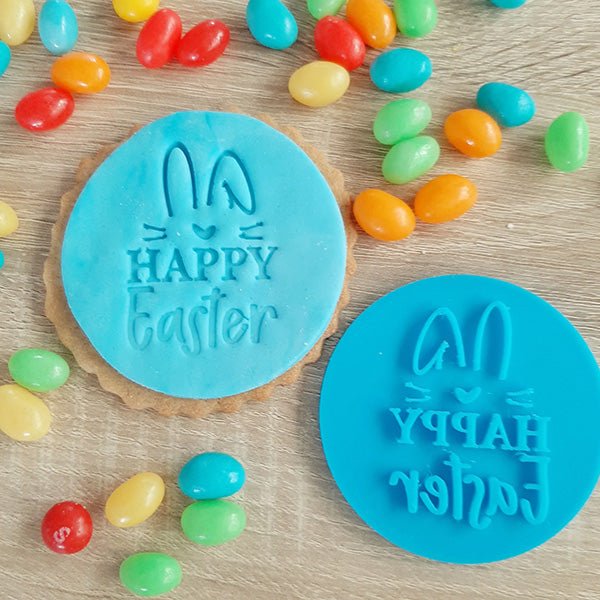 Happy Easter Fondant Stamp - Image 2