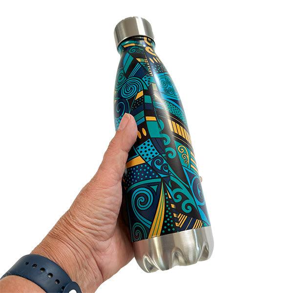 Hot and Cold Maori Koru Insulated Drink Bottle - Image 3