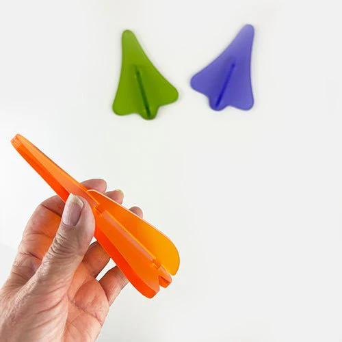 Iconic NZ Jet Plane Satin Acrylic Wall Ornaments - Image 2