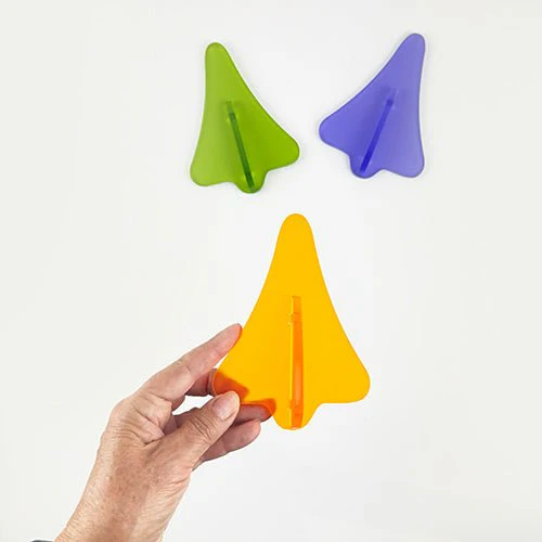 Iconic NZ Jet Plane Satin Acrylic Wall Ornaments - Image 3