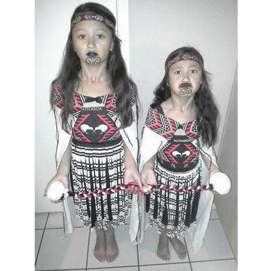 Kapa Haka Maori Girls Costume - Image 2