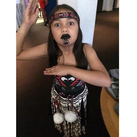 Kapa Haka Maori Girls Costume - Image 6