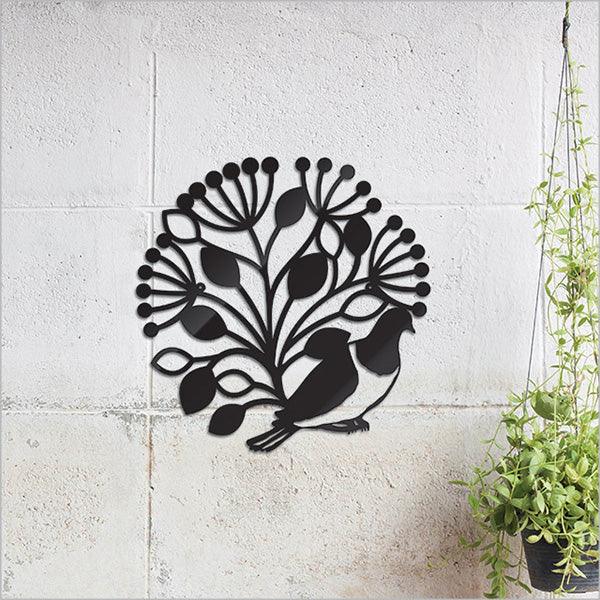 Kereru Wood Pigeon Pohutukawa Circle Outdoor Art