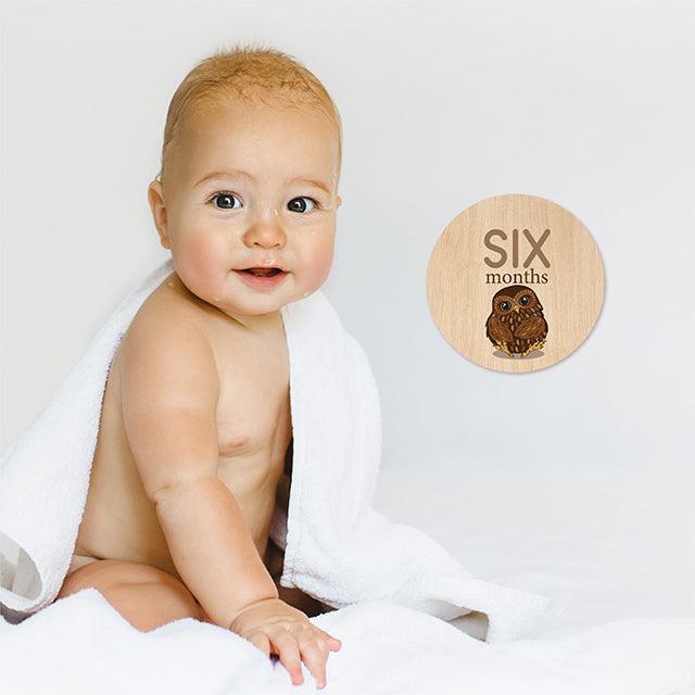 Kiwiana Baby Milestone Photography Discs - Image 3