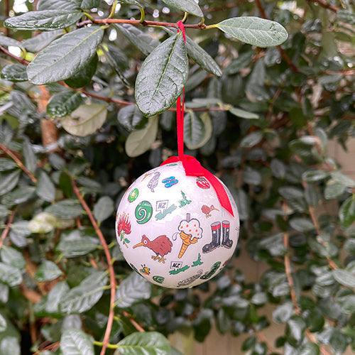 Kiwiana Icons Christmas Ball Ornament - Image 3