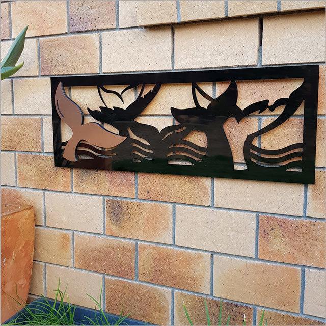 Large 2-Tone Whale Tail Panel - Image 2