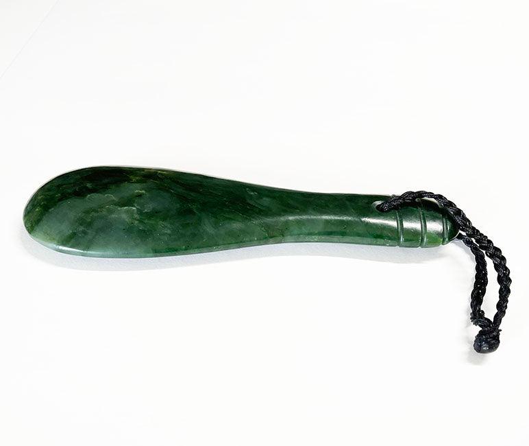 Large 23cm NZ Greenstone Mere (Stand Optional) - Image 3