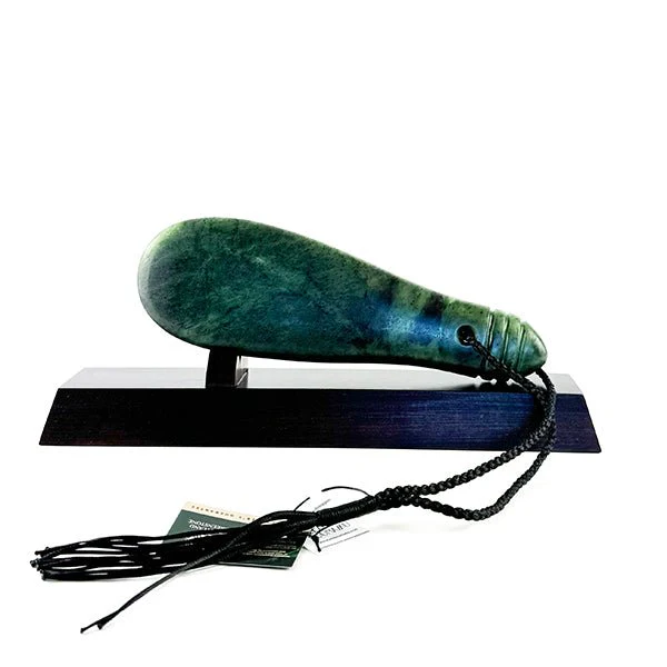 Large 27cm Ngai Tahu Greenstone Mere - Image 4