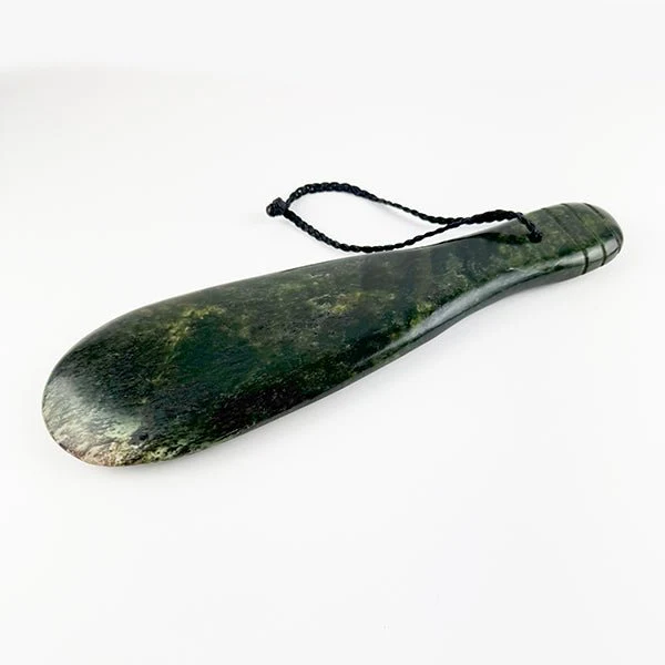 Large Full Size 36 - 37cm NZ Greenstone Mere