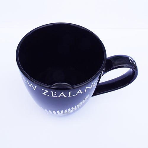 Large NZ Silver Fern Coffee or Soup Mug - Image 2