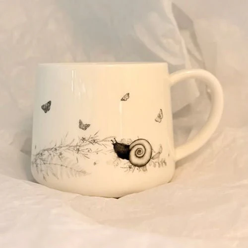 Lovely Walking With Aroha Mug - Kiwi Bird Design by local artist Katy Hayward - Image 2