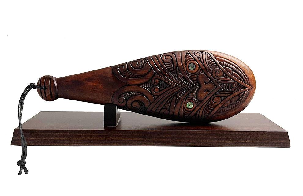 Mahogany Maori Patu - Image 3