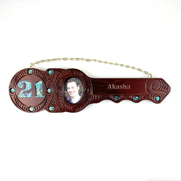 Maori 21st Birthday Key with Photo - Image 6
