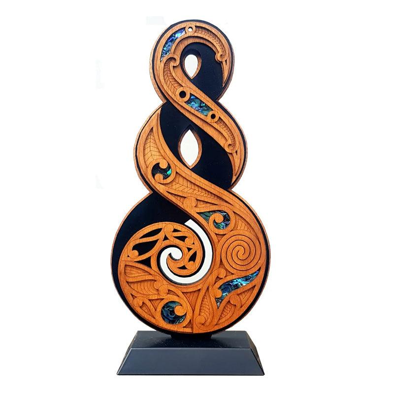 Maori Friendship or Love Twist Trophy Ornament