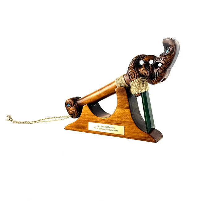 Maori Greenstone Adze -  Toki Pou Tangata - Image 16