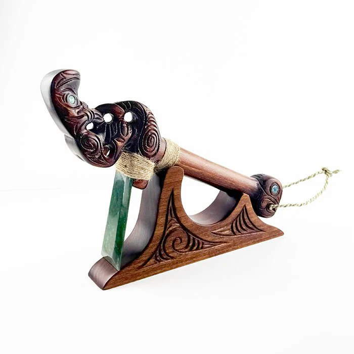 Maori Greenstone Adze -  Toki Pou Tangata - Image 3
