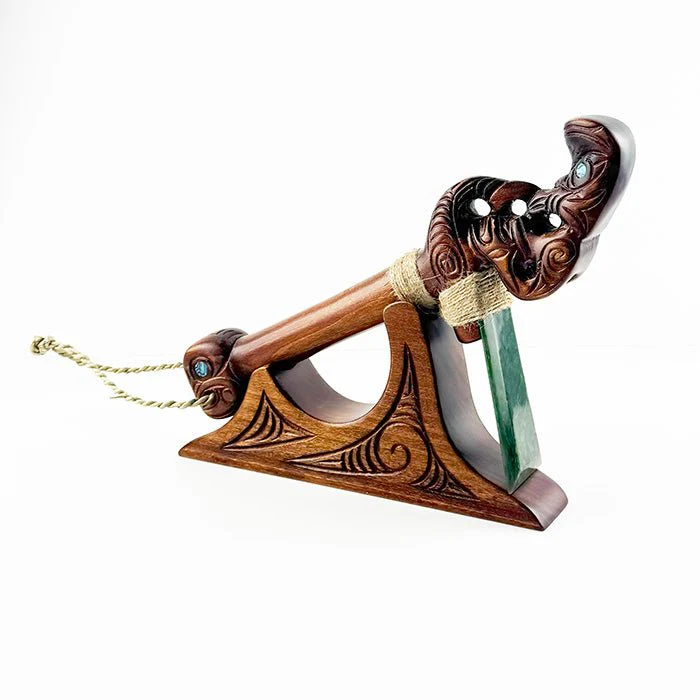 Maori Greenstone Adze -  Toki Pou Tangata - Image 4