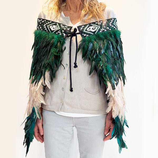 Maori Korowai Cape - From the Maunga to the Moana