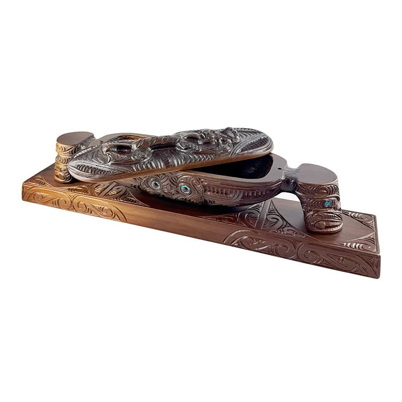 Maori Papahou Wakahuia Treasure Box - Image 3