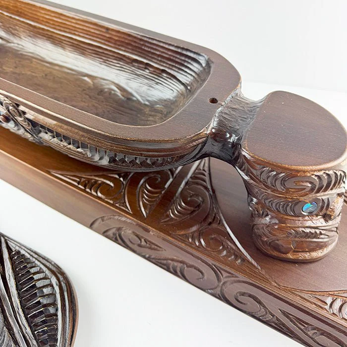 Maori Papahou Wakahuia Treasure Box - Image 4